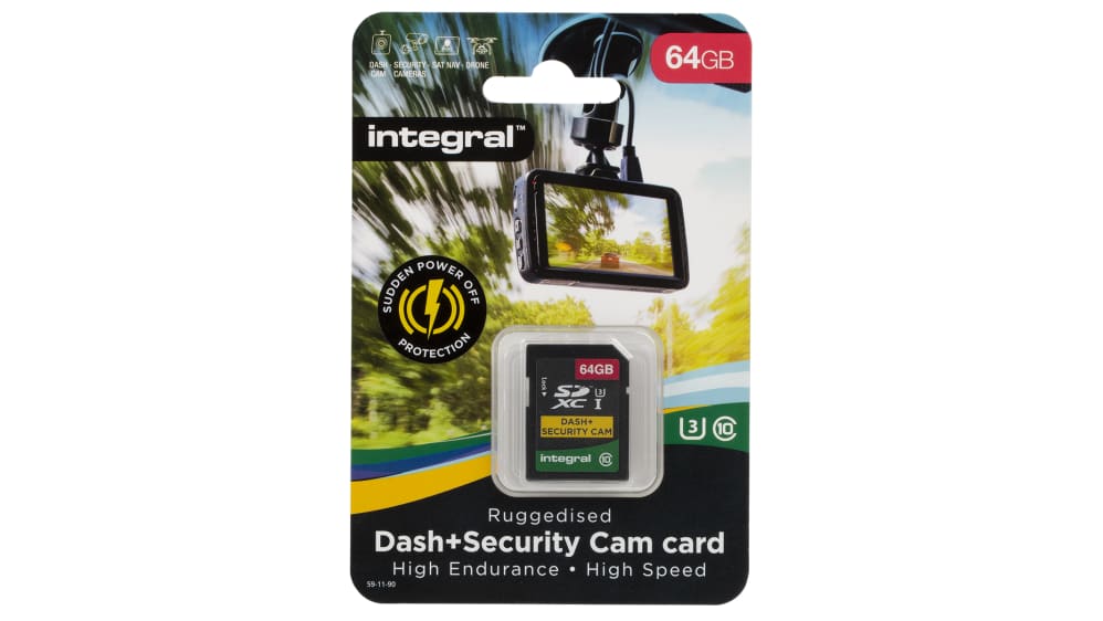 INSDX64G10-DSCAM | Integral 64 GB SD-kort | RS