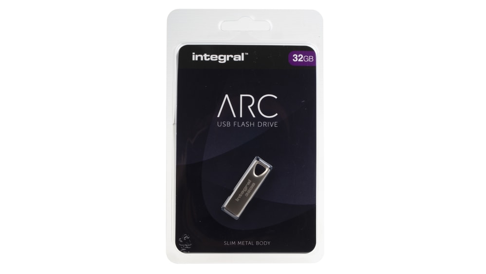 Integral Metal ARC USB 2.0 Flash Drive 64GB - Foto 3