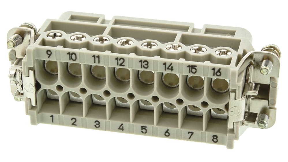 HARTING ヘビーデューティパワーコネクタインサート Han A HARTING ヘビーデューティパワーコネクタインサート Han A