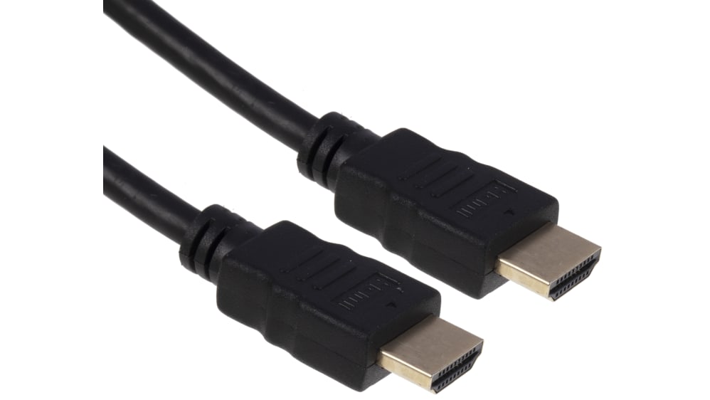 RS PRO 4K Male HDMI to Male HDMI Cable, 2m