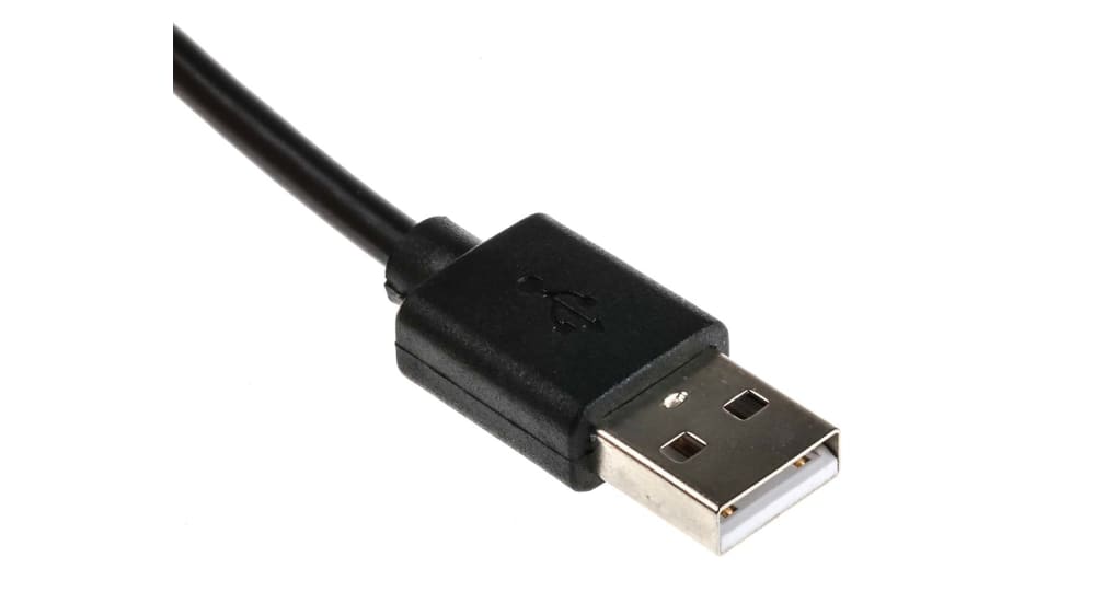 Câble USB RS PRO, USB B vers USB C, 3m, Noir