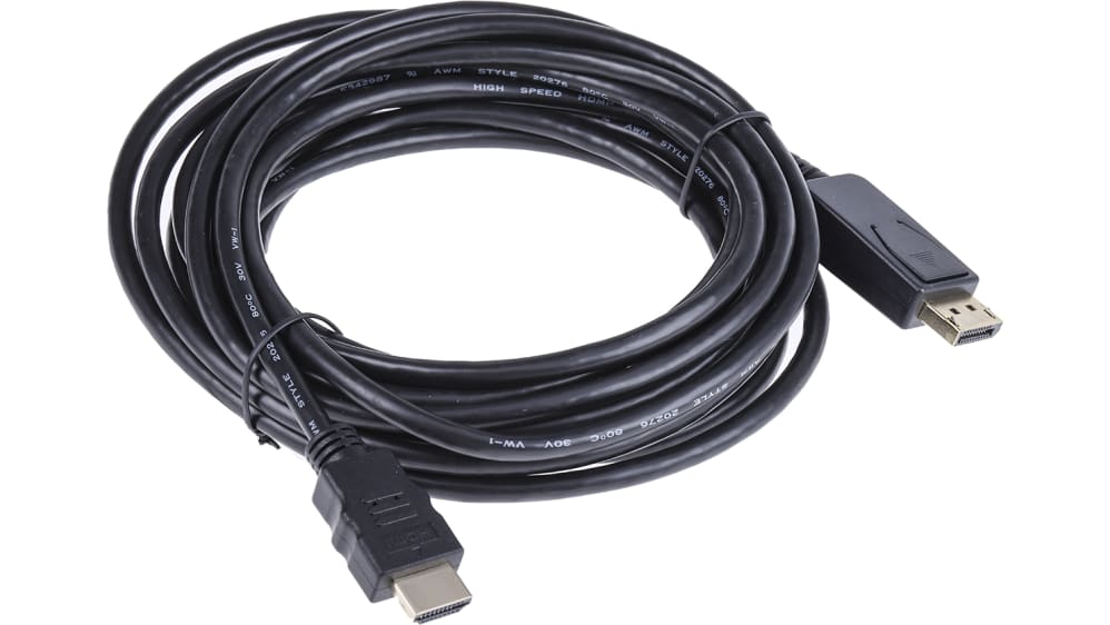 Cable DisplayPort - HDMI M/M 1m - MABOX - Informatique