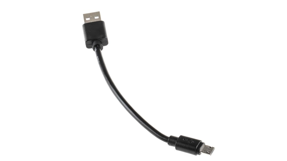 Cable USB 3.1 RS PRO con B. Micro USB B Macho color Negro