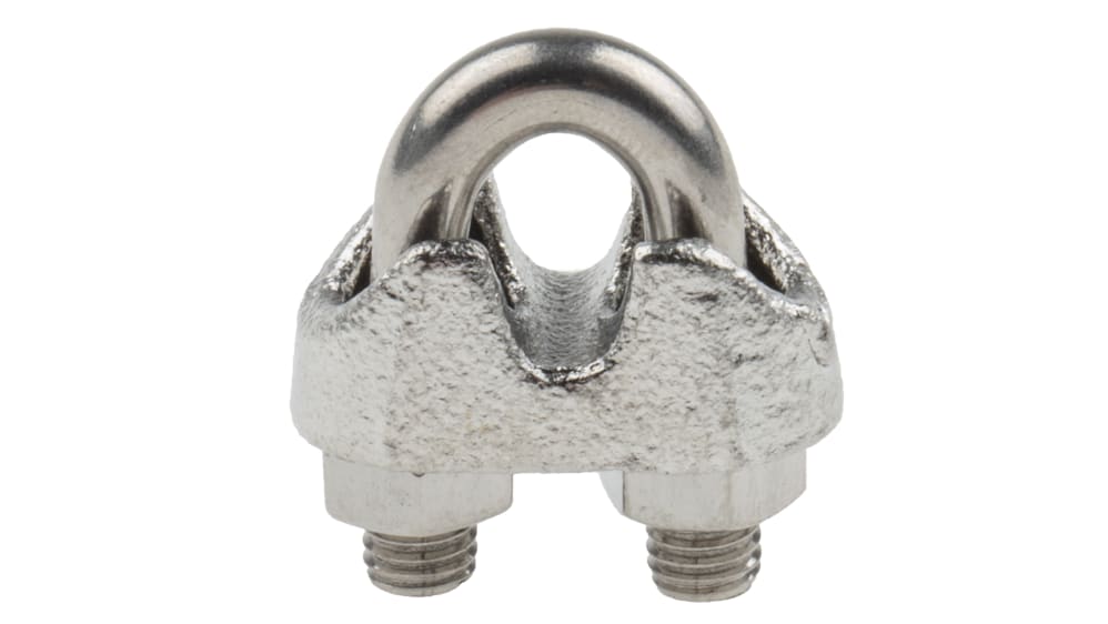 5 Morsetti Per Cavo In Acciaio Inox 304 - Per Funi Da 1,5 A 2 Mm - Clip Per Corda Singola - Sourcingmap