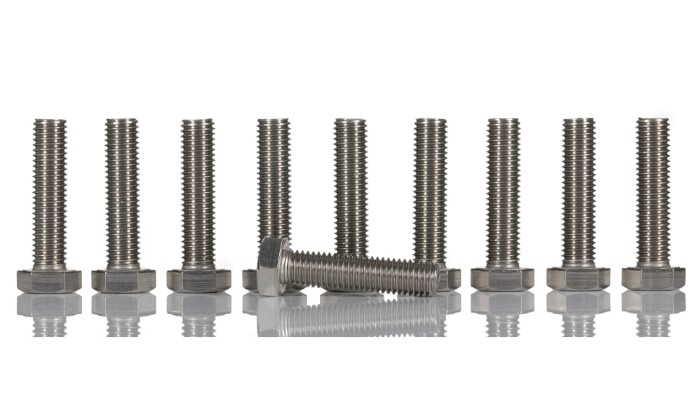 50 Vis à Tête Hexagonale Creuse M5x12mm - Acier Inoxydable 304 - Pour Poignées, Portes, Luminaires