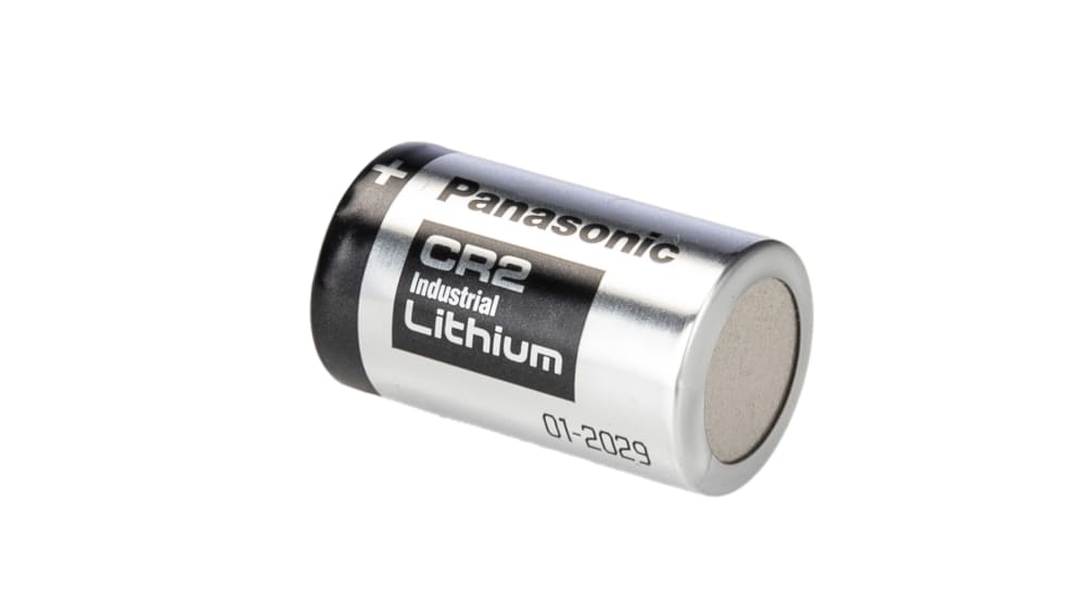 cr２ CR-2PE/BN | Panasonic Pila de botón, 3 V, 850 mAh 15.6 mm, Dióxido