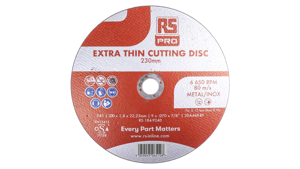 RS PRO 研摩ディスク 酸化アルミニウム(アルミナ) | RS