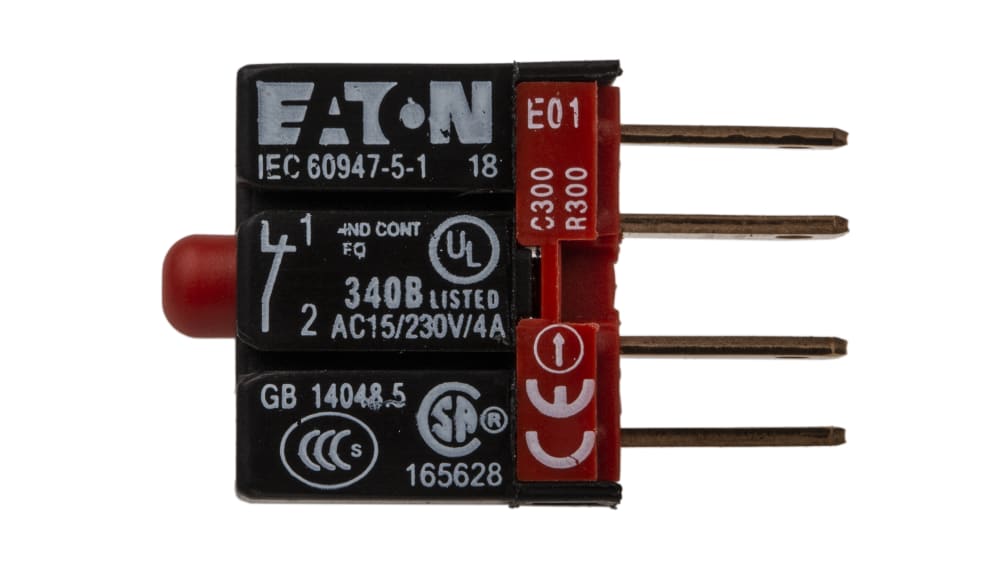 090401 E01 | Eaton RMQ16 Kontaktblock, 1 Öffner, 5→250V für RMQ  