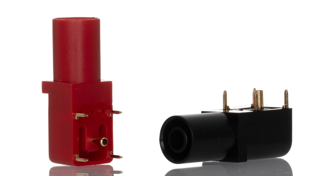 10x Bananenstecker-Buchsen – 4 Mm, Panel Mount, Rot & Schwarz | Für Lautsprecher, Messgeräte, DIY