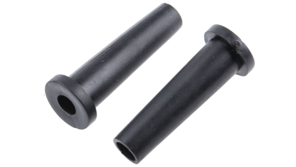 632-01010 HV2101-PVC-FR-BK | HellermannTyton 配線グロメット, 穴径