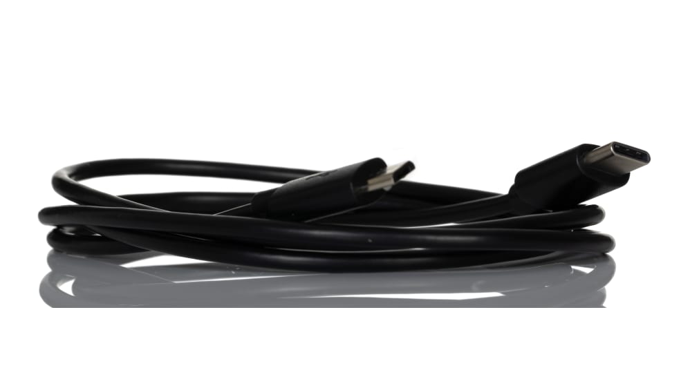 Câble USB RS PRO, Micro-USB B vers USB C, 1m, Noir