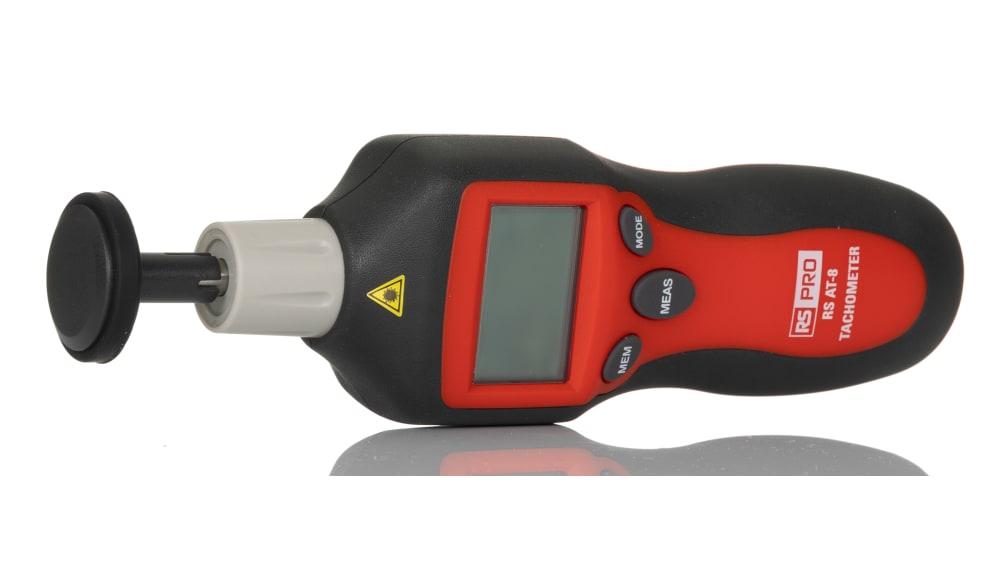 Tach, Tachymètre Numérique Portable Haute Résolution, écran LCD Ultra