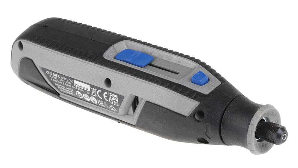 Dremel Multiherramienta de batería 760-15 Lite (3,6 V, Iones de litio, 2  Ah, Número de baterías: 1 batería, Número de revoluciones de marcha en  vacío: 8.000 r.p.m. - 25.000 r.p.m.)