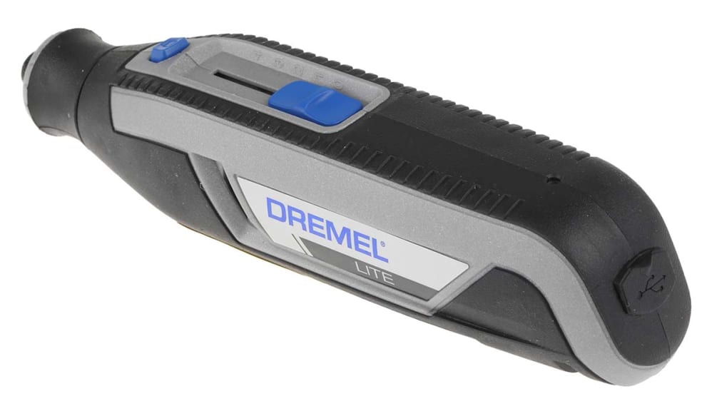 Dremel Multiherramienta de batería 760-15 Lite (3,6 V, Iones de litio, 2  Ah, Número de baterías: 1 batería, Número de revoluciones de marcha en  vacío: 8.000 r.p.m. - 25.000 r.p.m.)