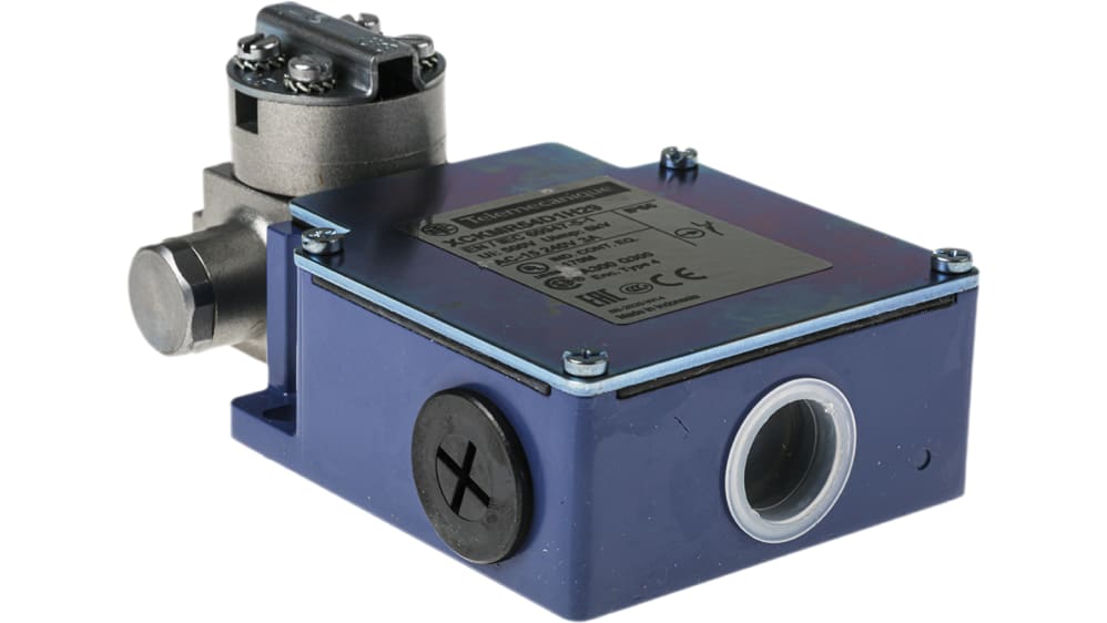XCKMR54D1H29 | Telemecanique Sensors XCKMR Series Lever Limit Switch, 2NC/2NC, IP66, 4P, Zamak Zinc Alloy Housing, 240V ac Max, 10A Max | RS XCKMR54D1H29 | Telemecanique Sensors XCKMR Series Lever Limit Switch, 2NC/2NC, IP66, 4P, Zamak Zinc Alloy Housing, 240V ac Max, 10A Max | RS