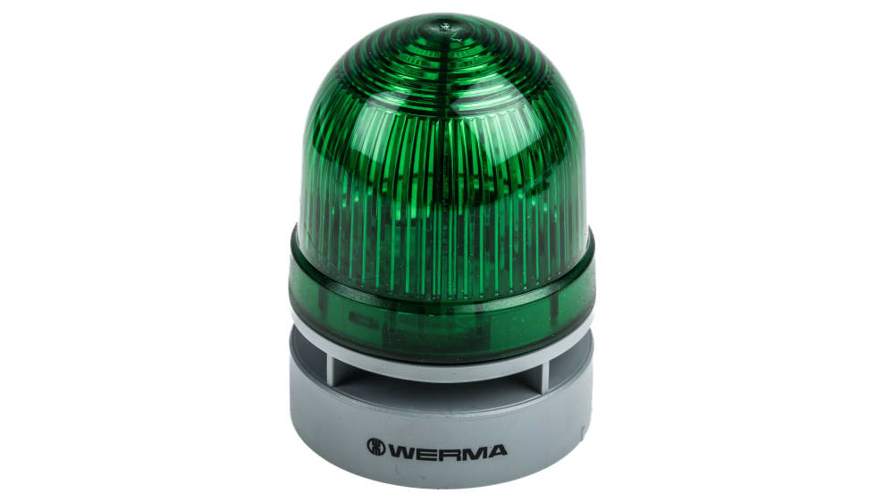 Werma EvoSIGNAL Mini LED Blink-Licht Alarm-Leuchtmelder Grün