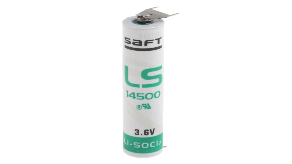 SAFT | BATTERIA AL LITIO | LS14500 | STILO AA - BATTERIA SINGOLA 3,6 V - Foto 4