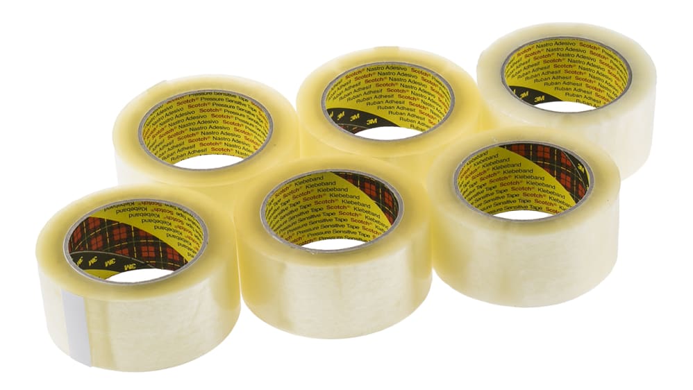 371 TRANSPARENT (22203) | 3M 梱包テープ,幅:50mm,長さ:100m 371 TRANSPARENT (22203) | 3M 梱包テープ,幅:50mm,長さ:100m