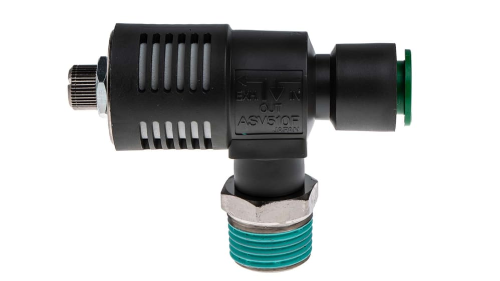 SMC クイックリリーフ弁付継手, ASVシリーズ x12mm ASV510F-04 SMC クイックリリーフ弁付継手, ASVシリーズ x12mm ASV510F-04