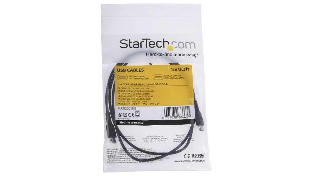 StarTech.com Câble USB-C vers Lightning de 1m - Adaptateur USB C
