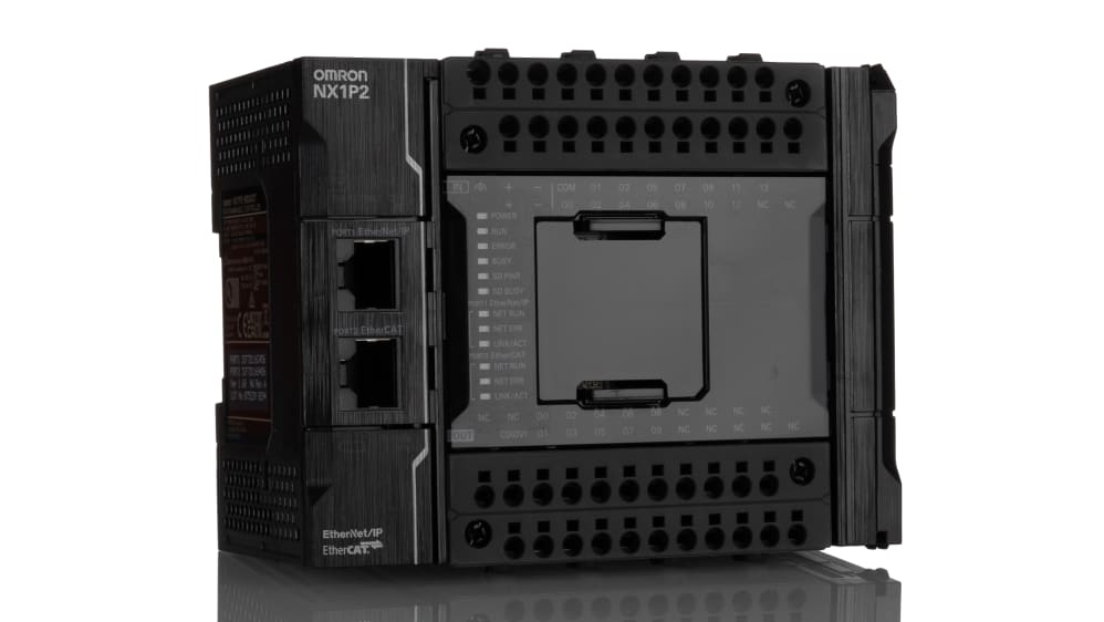 NX1P2-9024DT | オムロン NX1P PLC (CPUユニット) 14 入力 10 NX1P2-9024DT | オムロン NX1P PLC (CPUユニット) 14 入力 10