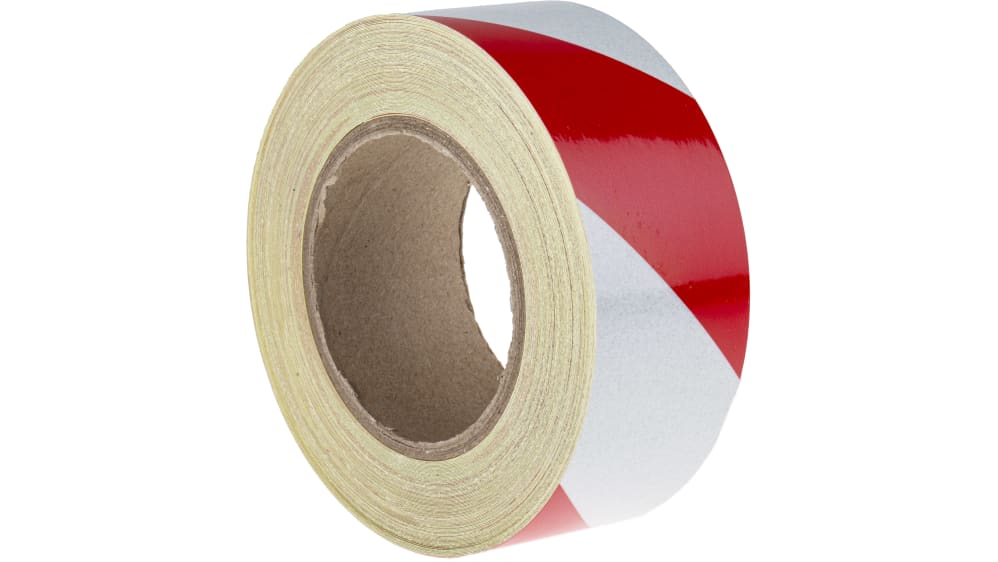 Nastro Adesivo Riflettente Di Sicurezza 1M, Rosso+giallo - Foto 8