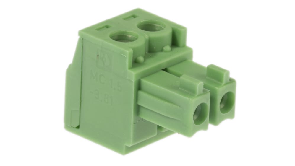Bornier Enfichable PHOENIX 10 Contacts Femelles Pas 2/10 - Occasion Fonctionnel