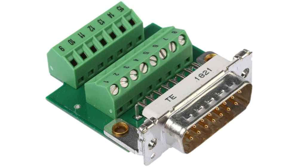 2761606 | Phoenix Contact SH 15 Way Right Angle D-sub Connector 