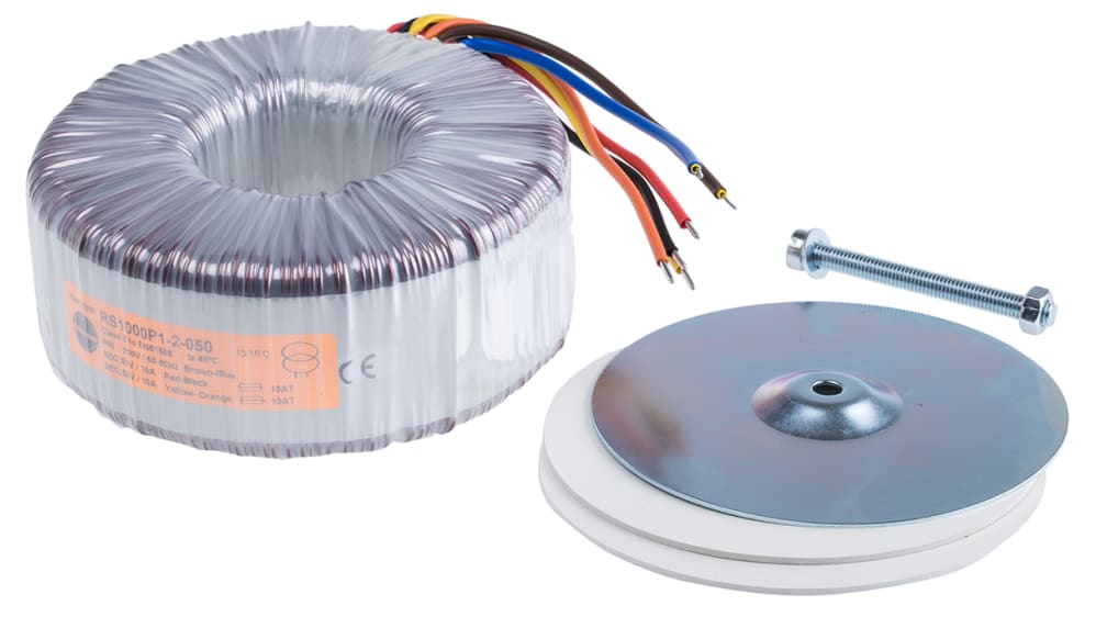 Nuvotem Talema トロイダルトランス,1次：230 V ac,2次：2 x 50 V ac