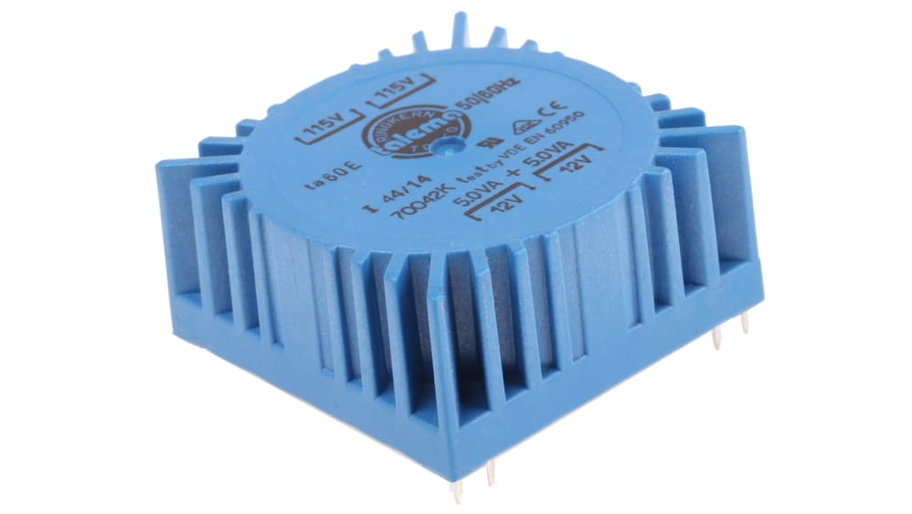 Nuvotem Talema トロイダルトランス 12V Nuvotem Talema トロイダルトランス,1次：115 V ac, 230 V ac,2