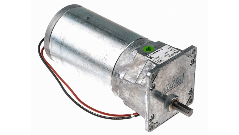 80835006 | Crouzet Brushed Geared DC Geared Motor, 27 W, 24 V dc 
