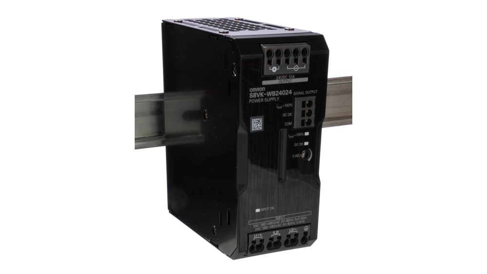 S8VK-WB24024 | オムロン S8VK-WA DINレール取付け用 S8VK-WB24024 | オムロン S8VK-WA DINレール取付け用