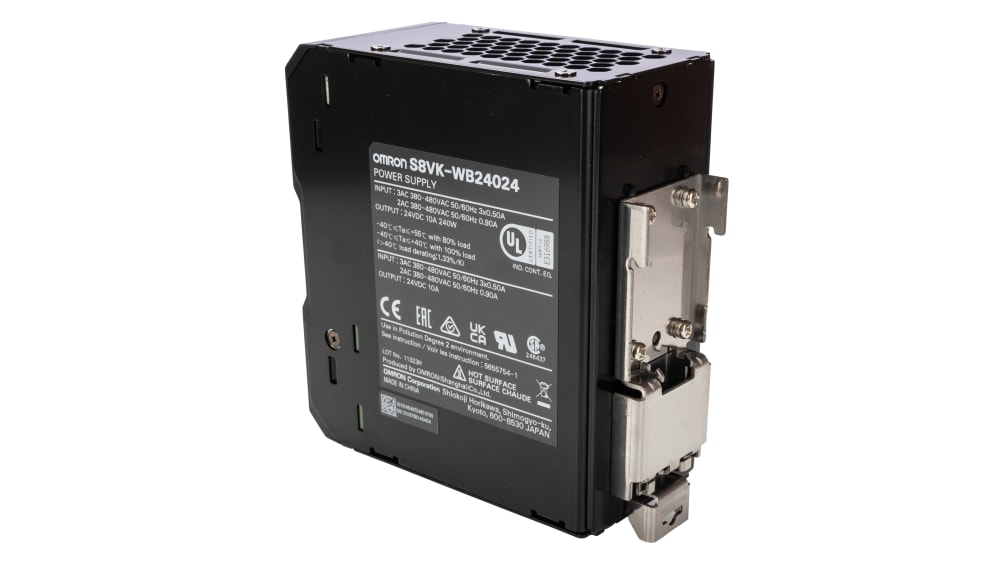 S8VK-WB24024 | オムロン S8VK-WA DINレール取付け用 S8VK-WB24024 | オムロン S8VK-WA DINレール取付け用