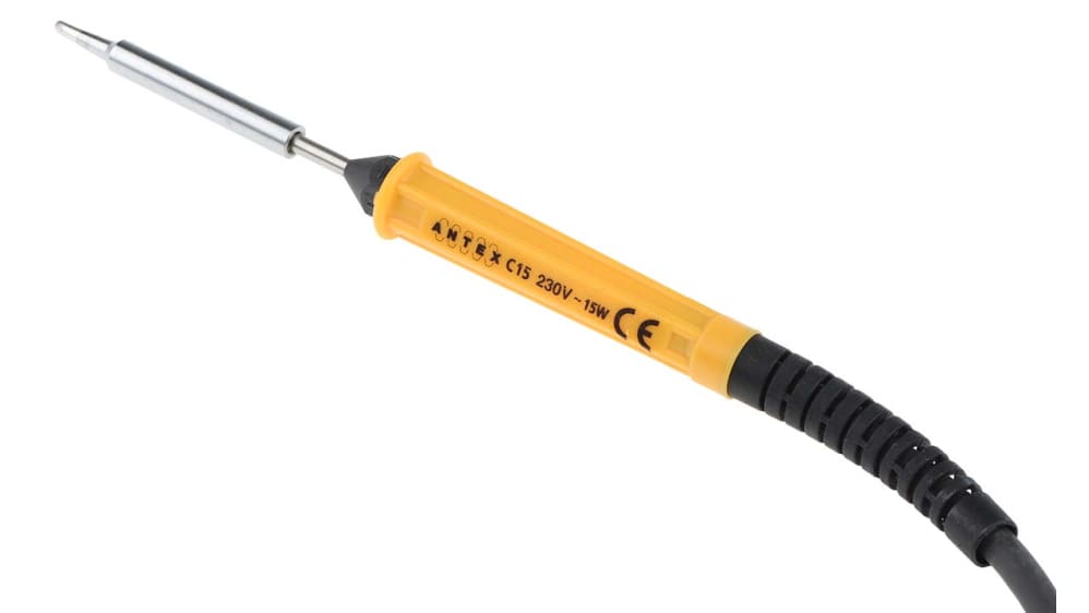 Antex Electronics Electric Soldering Iron, 230V, 15W