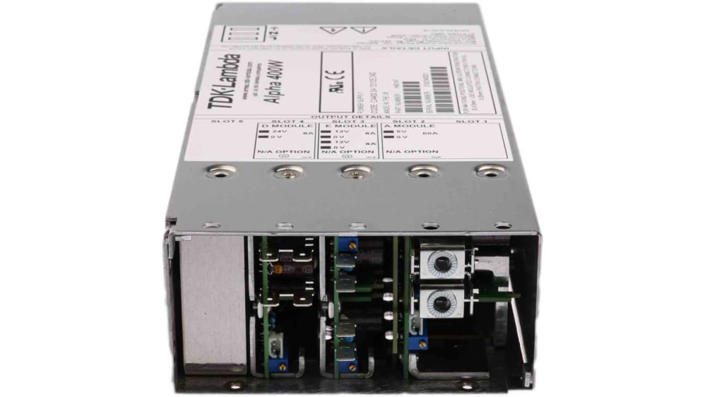 CA400 5A12/12E24D | TDK-Lambda 4 Output Switching Power Supply | RS