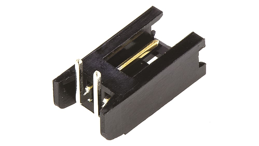 280377-2 | TE Connectivity ライトアングル 基板接続用ピンヘッダ 2極