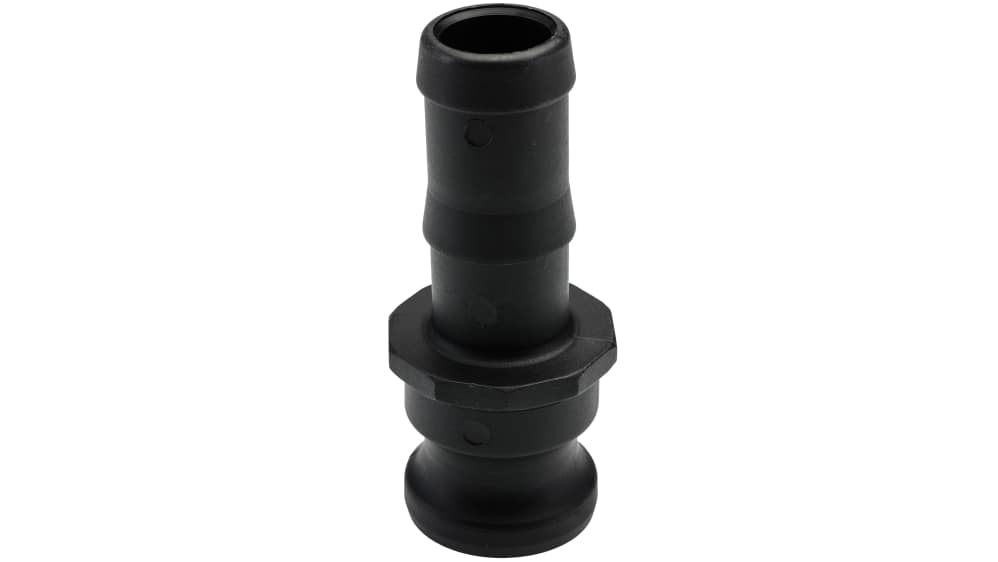 RS PRO タケノコ継手, ホース内径:1インチ, PP, カムロックアダプタ