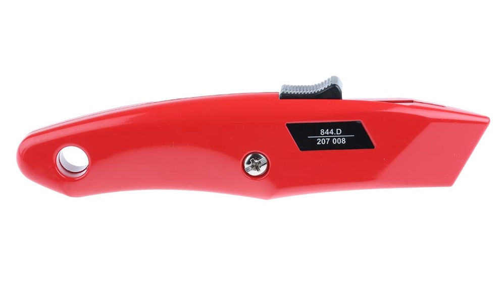 Cutter de seguridad de cuchilla retráctil automática Facom - ref. 844.D -  RUBIX España