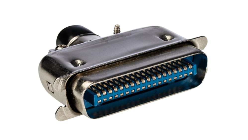 RS PRO Male 36 Pin Straight Cable Mount SCSI Connector, Solder | RS