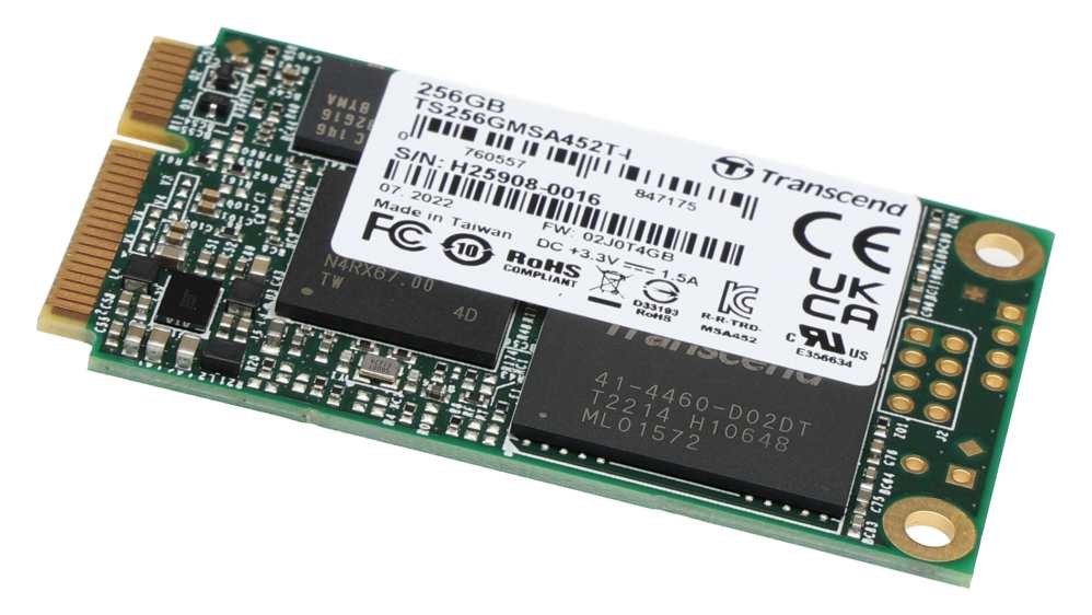 TS256GMSA452T-I Transcend MSA452T-I mSATA 256 GB Internal SSD RS