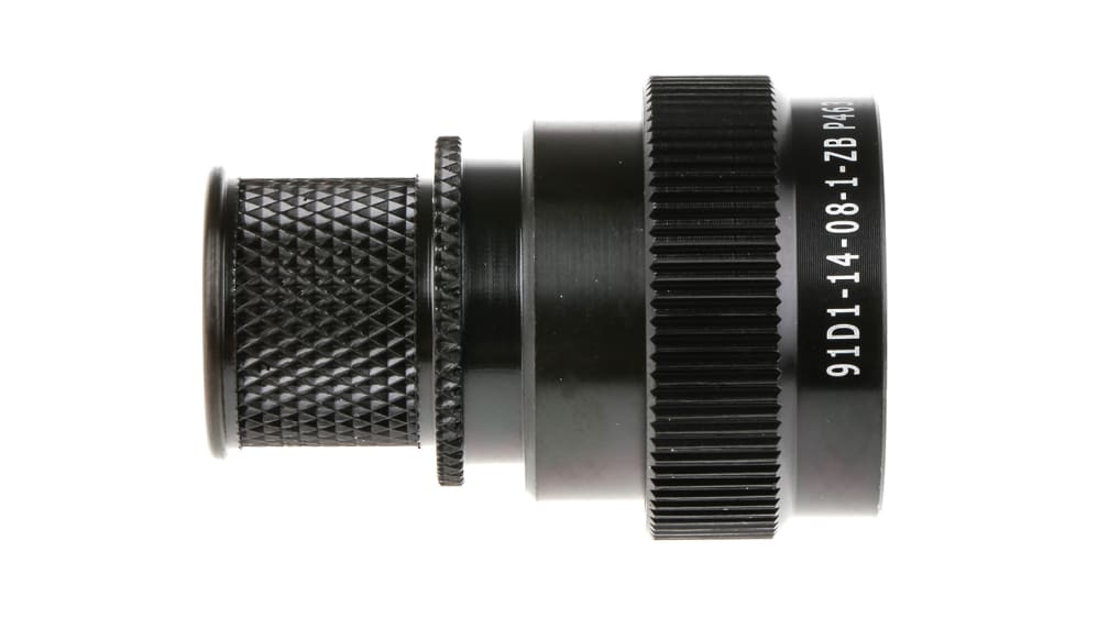 91D1-14-08-1-ZB | Polamco, 91Size 14 Straight Circular Connector 