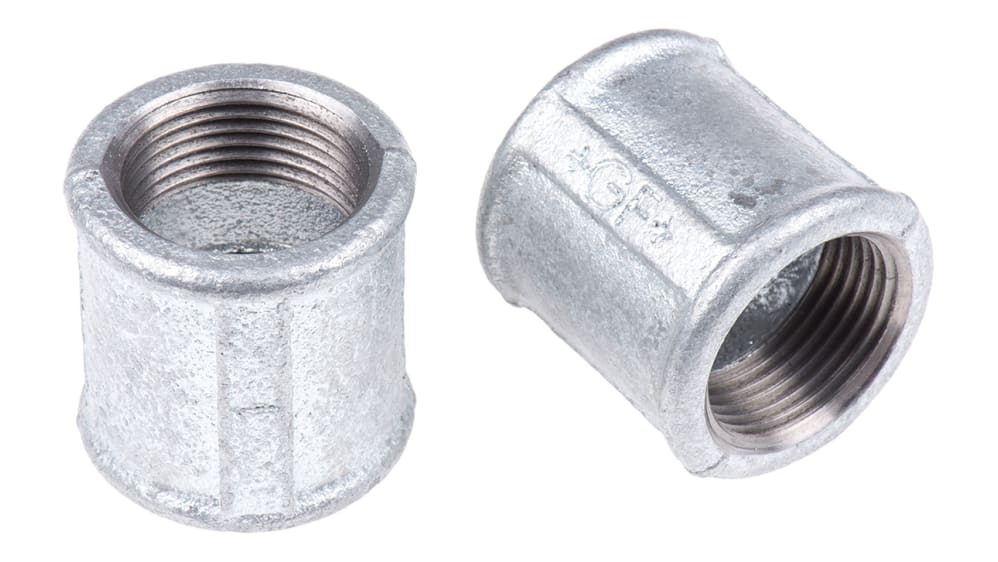 770270206 Georg Fischer Galvanised Malleable Iron Fitting Socket