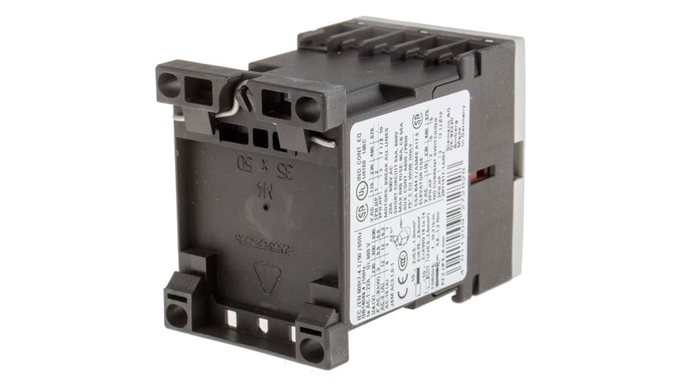 3RT1017-1AF01 | Siemens 3RT1 Series Contactor, 110 V ac Coil, 3
