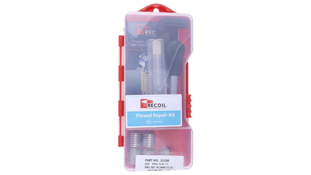 33108 | Recoil 7 piece Thread Repair Kit | RS