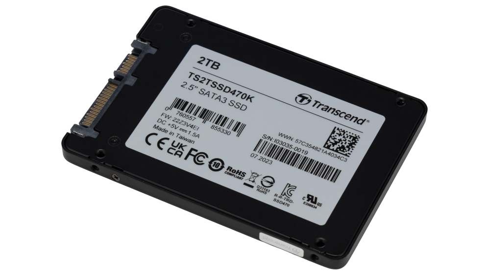 TS2TSSD470K | Transcend SSD SSD470K 2.5 in 内側 2 TB | RS