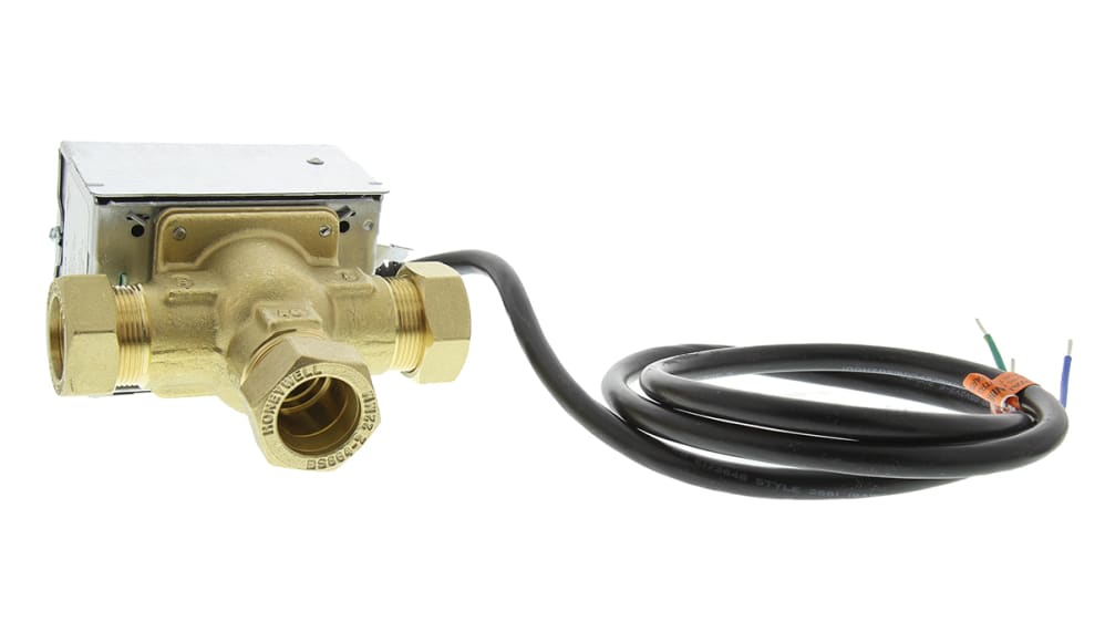 V4073A1039 | Honeywell 3-Wege Motorventil 22mm Anschluss, 230 VAC 