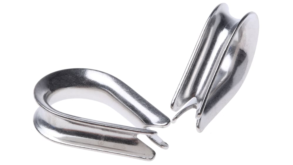 RS PRO シンブル (はめ輪) ステンレス鋼, 6mm | RS