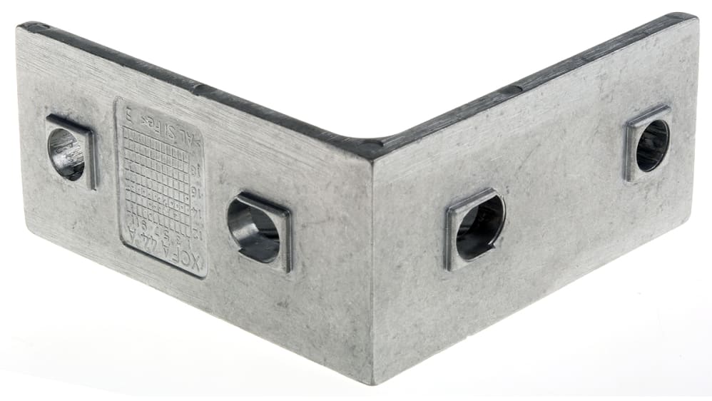 XCFA 44 A | FlexLink 接続部品 M6 アングルブラケット アルミダイ