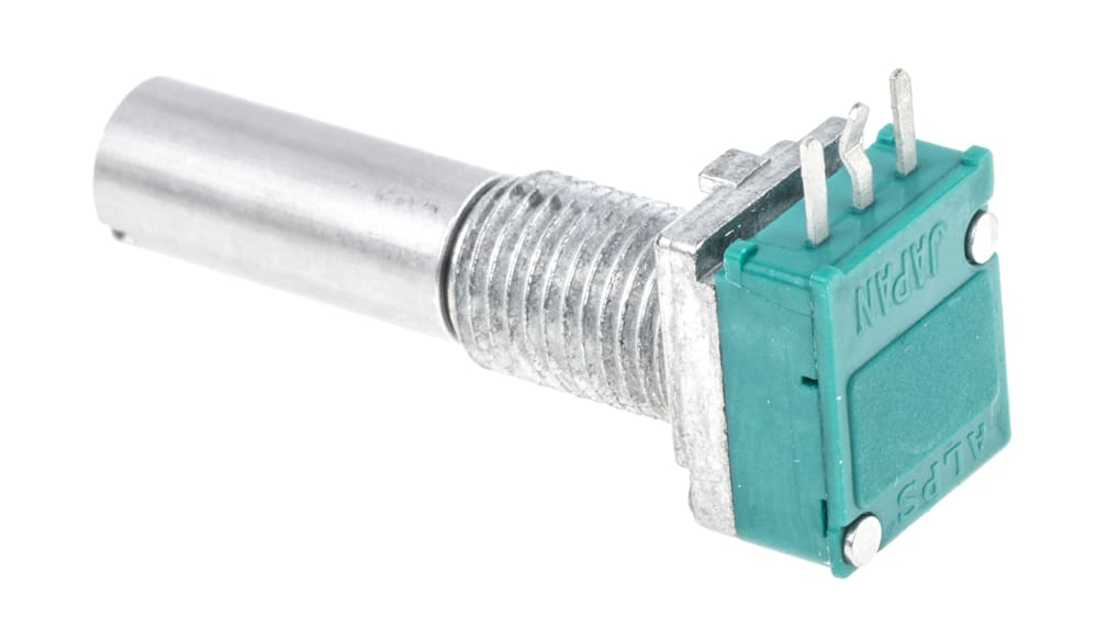 RK097111030X | Alps Alpine 炭素皮膜ポテンショメータ, 10kΩ, 0.05W | RS