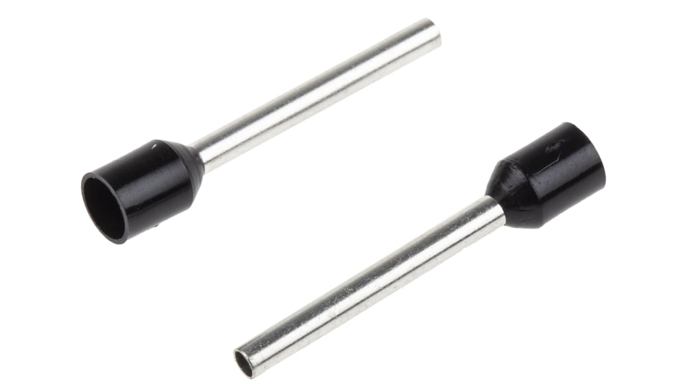 RS PRO 棒端子, 最大ワイヤサイズ 1.5mm², ピン長さ 18mm, ピン RS PRO 棒端子, 最大ワイヤサイズ 1.5mm², ピン長さ 18mm, ピン